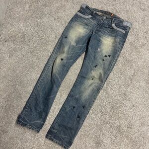 undercover bug insect embroidered denim size 3
